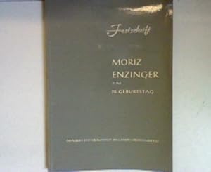 Bild des Verkufers fr Festschrift - Moriz Enzinger zum 70. Geburtstag zum Verkauf von books4less (Versandantiquariat Petra Gros GmbH & Co. KG)