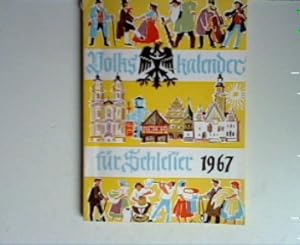 Bild des Verkufers fr Volkskalender fr Schlesien 1967 - 19. Jahrgang zum Verkauf von books4less (Versandantiquariat Petra Gros GmbH & Co. KG)