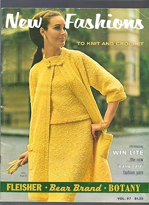 New Fashions to Knit and Crochet Vol. 97; Fleisher Bear Brand Botany