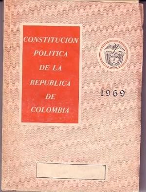 Imagen del vendedor de CONSTITUCION POLITICA DE REPUBLICA DE COLOMBIA a la venta por La Bodega Literaria