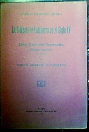 LA DIOCESIS DE CALAHORRA EN EL SIGLO XV