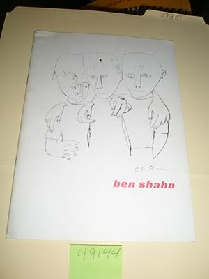 Ben Shahn, 22 dec. '61 bis 22 jan. '62