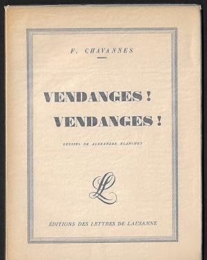 Immagine del venditore per VENDANGES ! VENDENGES ! - Dessins de Alexandre Blanchet venduto da ART...on paper - 20th Century Art Books
