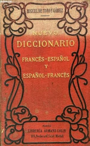 Seller image for NUEVO DICCIONARIO FRANCES-ESPAOL Y ESPAOL-FRANCES for sale by Le-Livre