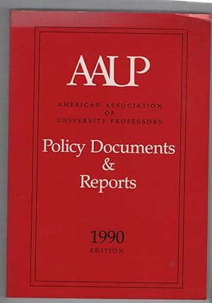 Seller image for Policy Documents and Reports for sale by Recycled Books & Music
