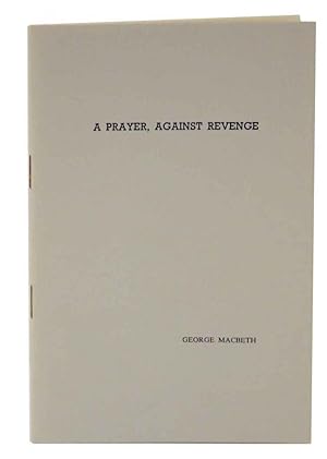 Seller image for A Prayer Against Revenge for sale by Jeff Hirsch Books, ABAA