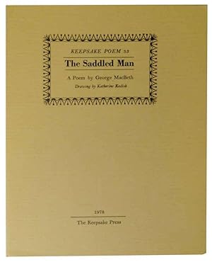 Bild des Verkufers fr The Saddled Man: A Poem zum Verkauf von Jeff Hirsch Books, ABAA