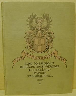 Festschrift zum 50jahrigen Jubilaum des Vereines (1872-1922).