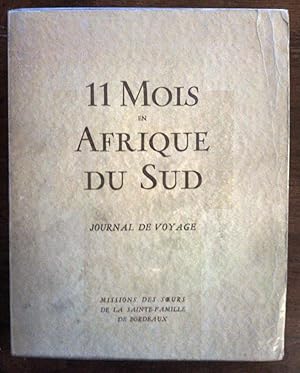 11 mois en Afrique du Sud. Journal de voyage