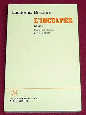 Imagen del vendedor de L'INCULPEE - Roman a la venta por LE BOUQUINISTE