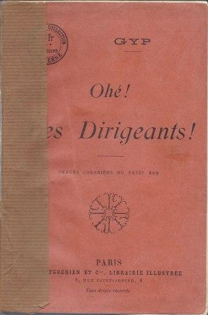 Seller image for Oh ! Les dirigeants ! for sale by LES TEMPS MODERNES