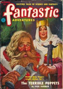 Seller image for FANTASTIC ADVENTURES: September, Sept. 1951 for sale by Books from the Crypt