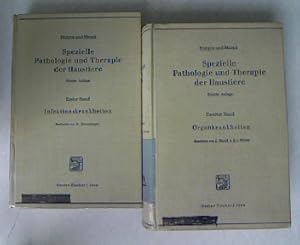 Bild des Verkufers fr Spezielle Pathologie und Therapie der Haustiere. Bnde 1 und 2 (2 Bcher!). 1: Infektionskrankheiten. 2: Organkrankheiten. zum Verkauf von Antiquariat Bookfarm