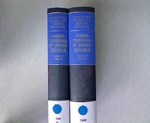 Seller image for The Correspondence of Jeremy Bentham. Volumes I and II (2 Books!). I: 1752-76. II: 1777-80. for sale by Antiquariat Bookfarm