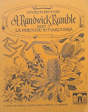 " A Randwick Ramble" Fourth Edition Part 3 LA Perouse Maroubra.