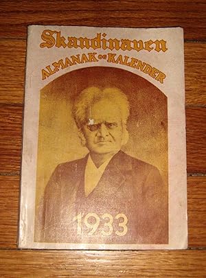 Skandinaven (Skandinavens) Almanak Og Kalender 1933