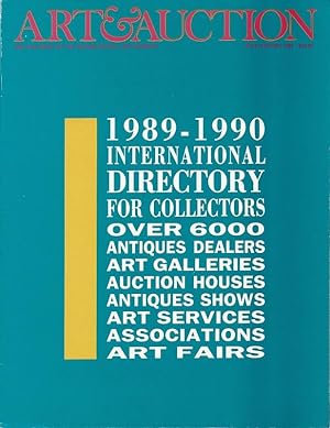 Art & Auction Volume XII, Number 1 July/August 1989