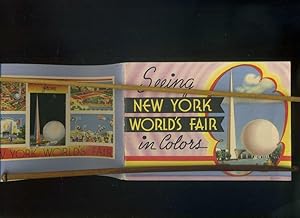 New york world's fair. Seeing in Coluors. Fotos von Unterwood & Underwood. Mit farbig illustriert...