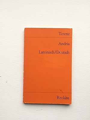 Image du vendeur pour Andria. Zweisprachig Lateinisch-Deutsch (Schauspiel / Lustspiel/Komdie) LATEIN mis en vente par Bildungsbuch