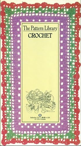 Imagen del vendedor de PATTERN LIBRARY : CROCHET (A Dorling Kindersley Book) a la venta por 100POCKETS