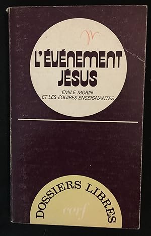 Seller image for L'vnement Jsus for sale by LibrairieLaLettre2