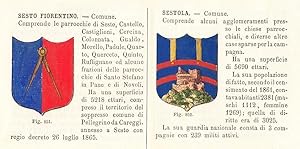 Seller image for Comuni di Sesto Fiorentino e Sestola for sale by Libri Antichi e Rari di A. Castiglioni