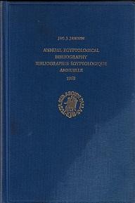 Annual Egyptological Bibliography 1968