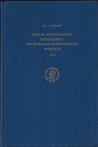 Annual Egyptological Bibliography 1972