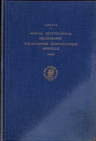Annual Egyptological Bibliography 1960