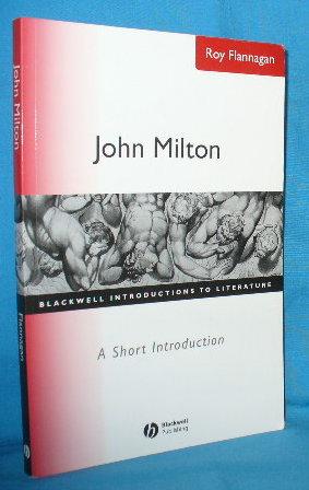 Seller image for John Milton : A Short Introduction (Blackwell Introductions to Literature) for sale by Alhambra Books