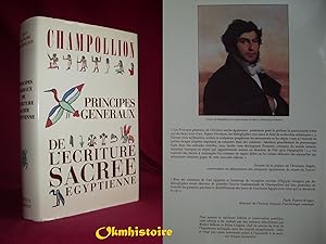 Principes généraux de l'écriture sacrée égyptienne appliquée à la représentation de la langue par...