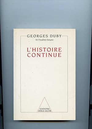 Seller image for L'HISTOIRE CONTINUE. for sale by Librairie CLERC