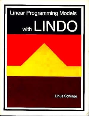 Image du vendeur pour Linear Programming Models With Lindo mis en vente par Lincbook