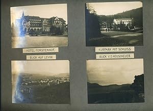 Ein privates Fotoalbum Bad Kudowa 1925 // Sächsische Schweiz 1927 // Göhren / Sassnitz / Rügen //...