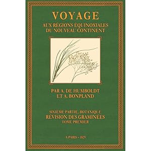 Bild des Verkufers fr Voyage - Botanique - Rvision des Gramines 1 zum Verkauf von Antiquariat  Fines Mundi
