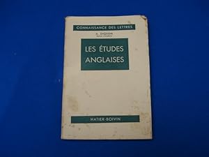 Seller image for Les Etudes Anglaises for sale by Emmanuelle Morin