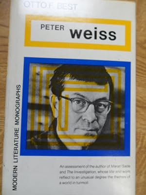 Bild des Verkufers fr Peter Weiss zum Verkauf von Clement Burston Books