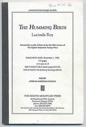 Bild des Verkufers fr The Humming Birds zum Verkauf von Between the Covers-Rare Books, Inc. ABAA