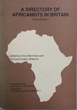 A Directory of Africanists in Britain [3rd edition]