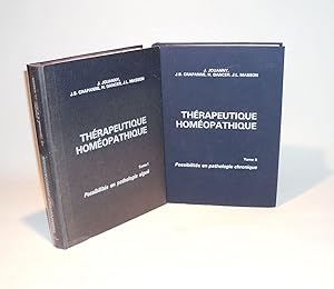 Image du vendeur pour Thrapeutique homopatique ( 2 VOLUMES ) mis en vente par Librairie  la bonne occasion