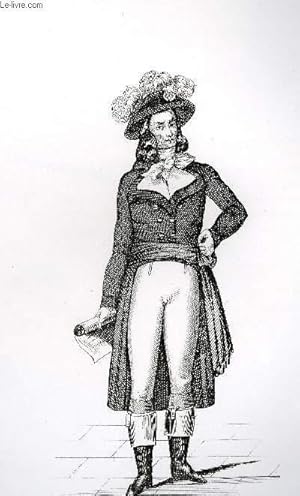 Seller image for GRAVURE 19eme NOIR ET BLANC - COSTUME DE REPRESENTANT DU PEUPLE for sale by Le-Livre