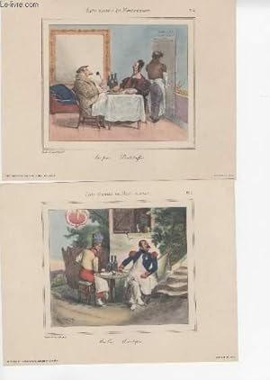 GRAVURES 20eme - CARTE VIVANTE DU RESTAURATEUR