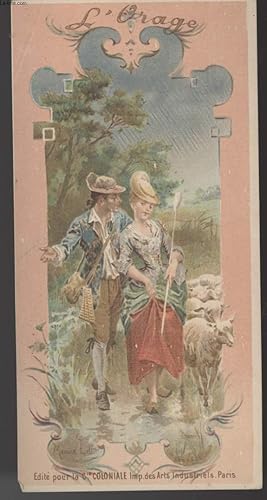 Seller image for CHROMOLITHOGRAPHIE - L'ORAGE for sale by Le-Livre