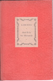 Bild des Verkufers fr Das Ende der Marquise und andere Novellen. A. de Nora, Reclams Universal-Bibliothek ; Nr 6334 zum Verkauf von Bcher bei den 7 Bergen