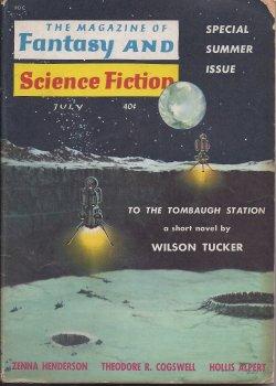 Bild des Verkufers fr The Magazine of FANTASY AND SCIENCE FICTION (F&SF): July 1960 zum Verkauf von Books from the Crypt