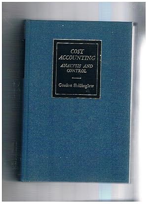 Seller image for Cost Accouting Analysis and Control. for sale by Libreria Gull