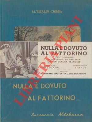 Immagine del venditore per Nulla  dovuto al fattorino. (Tre telegrammi). venduto da Libreria Piani