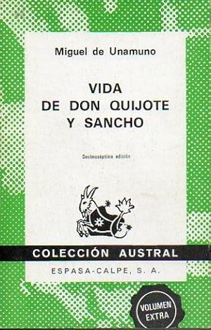 Imagen del vendedor de VIDA DE DON QUIJOTE Y SANCHO. 17 ed. a la venta por angeles sancha libros