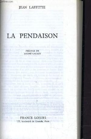Seller image for LA PENDAISON. for sale by Le-Livre