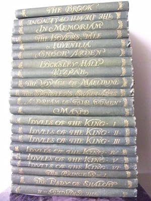 The Poetical Works of Alfred Lord Tennyson: 21 volume set